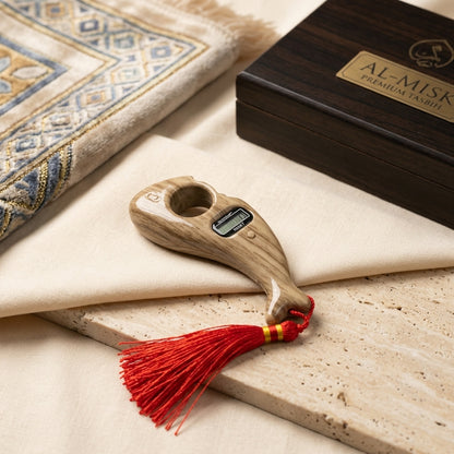 Premium Wooden design Digital Tasbeeh Counter