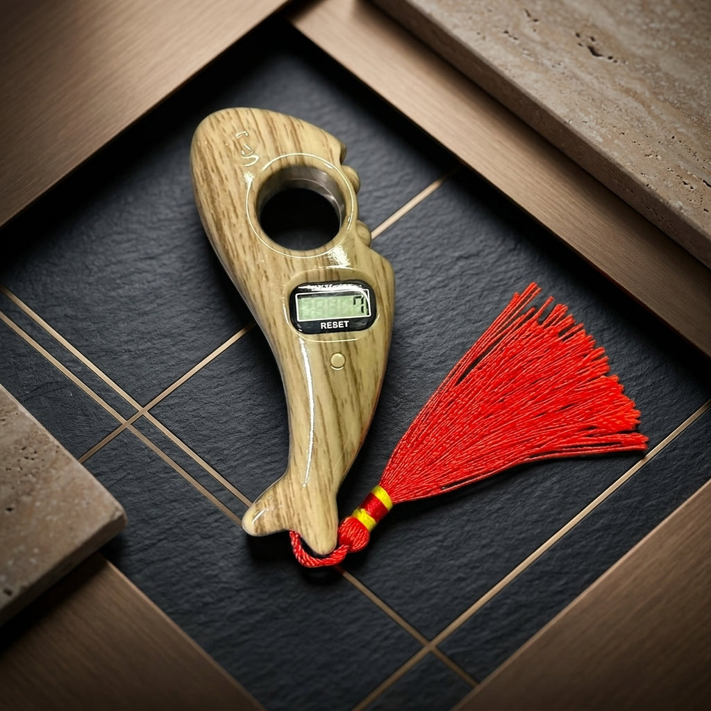 Premium Wooden design Digital Tasbeeh Counter