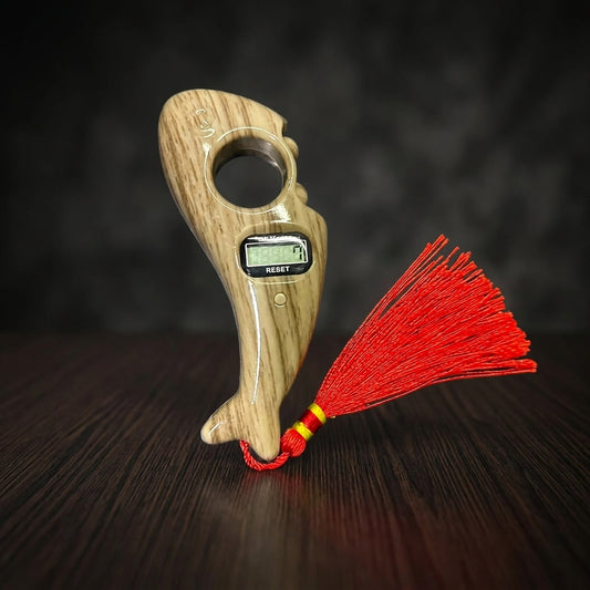 Premium Wooden design Digital Tasbeeh Counter